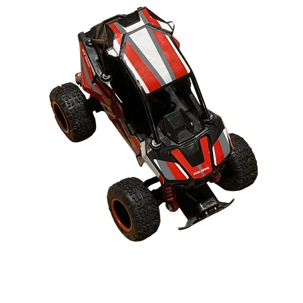 New Bright Polaris RZR RC Buggy Red Black White Off-Road Toy Vehicle 6 Inch